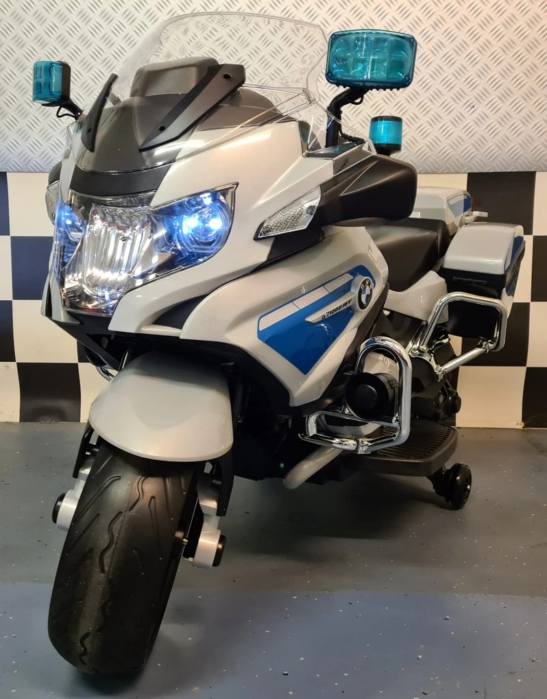 Mota eletrica para crianças policia BMW R1200