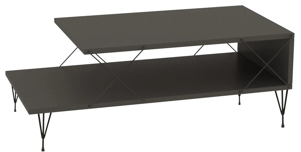 Mesa de Centro Loire – Antracite – 100x40x50 cm