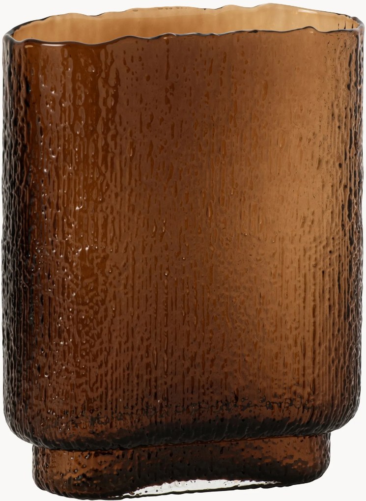 Jarra de vidro Amber, Alt 25 cm