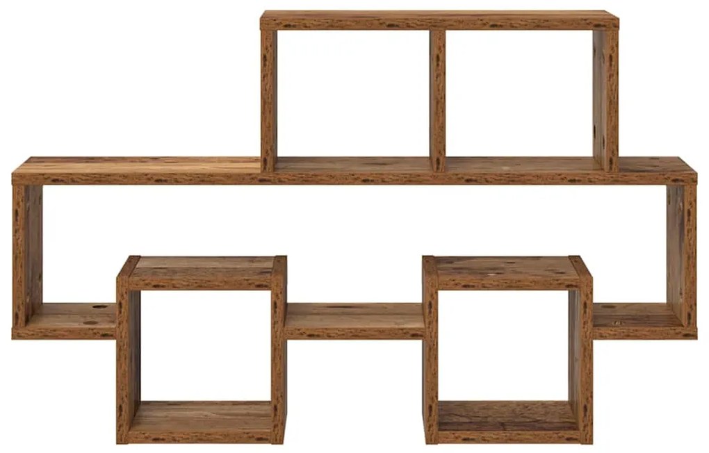 Prateleira de Parede Madeira Antiga 82 x 15 x 51 cm