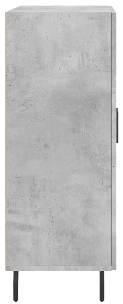 Aparador 69,5x34x90 cm madeira processada cinza cimento