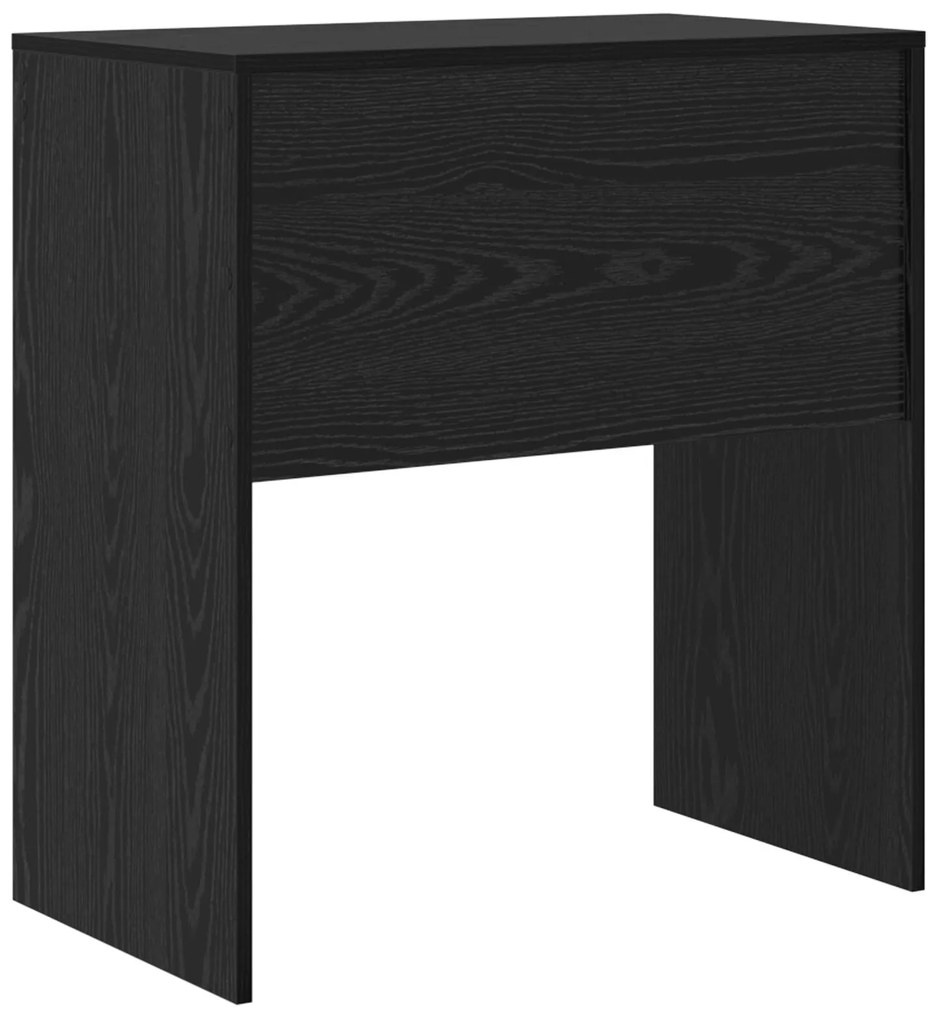 mesa de escrita Carvalho Preto Madeira engenheirada 70 x 40 x 76 cm