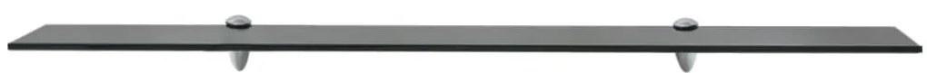 Prateleiras flutuantes 2 pcs vidro 100x20 cm 8 mm