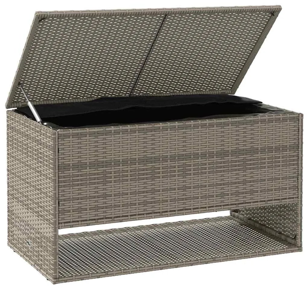 Caixa para almofadões de exterior 100x55x55,5 cm vime PE