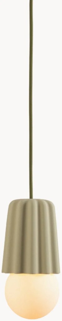 Candeeiro suspenso pequeno artesanal regulável STUCCO No.: 1