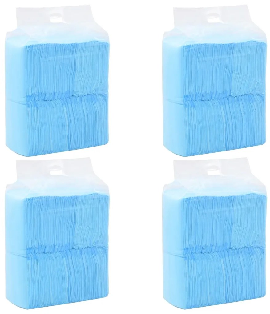 vidaXL Resguardos p/ treino animais de estimação 400 pcs 60x60 cm TNT