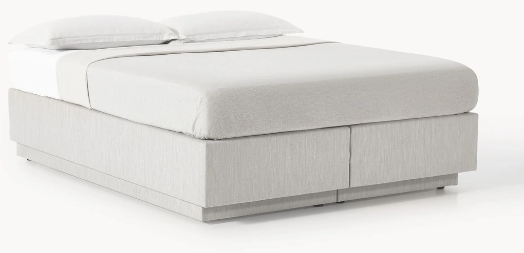 Cama boxspring com arrumação Enya