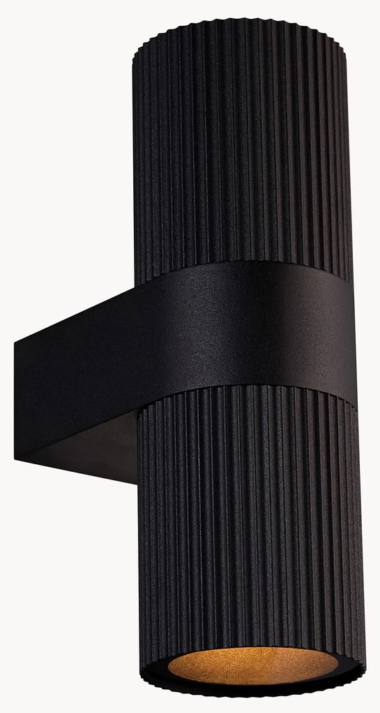 Candeeiro de parede com luz ascendente e descendente para exterior Kyklop Ripple