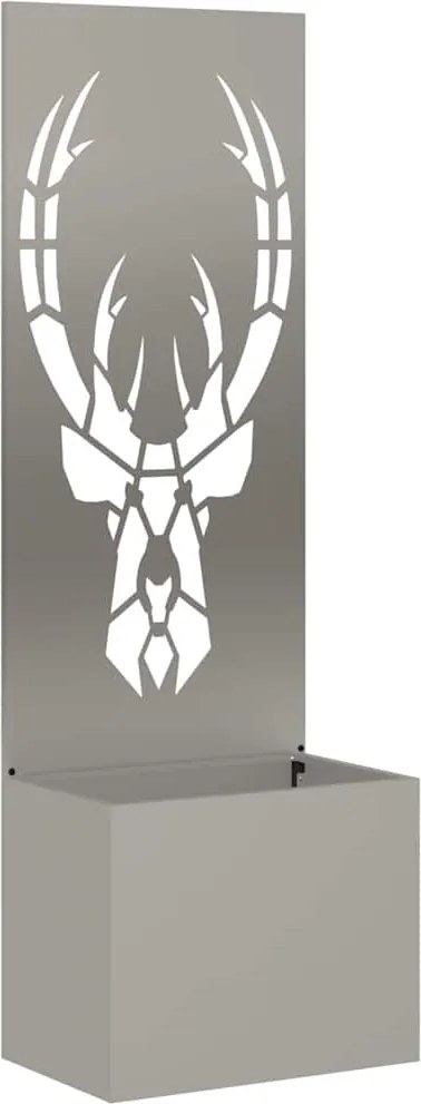 vidaXL Tela de Privacidade para Jardim Ferro Enferrujado