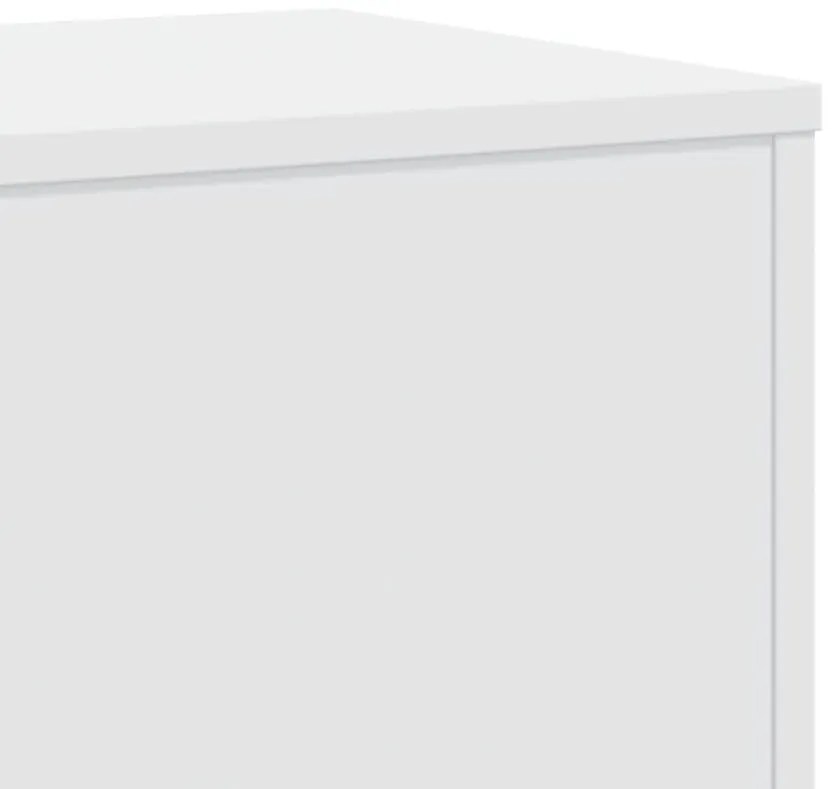Suporte para plantas 33x33x100 cm derivados de madeira branco