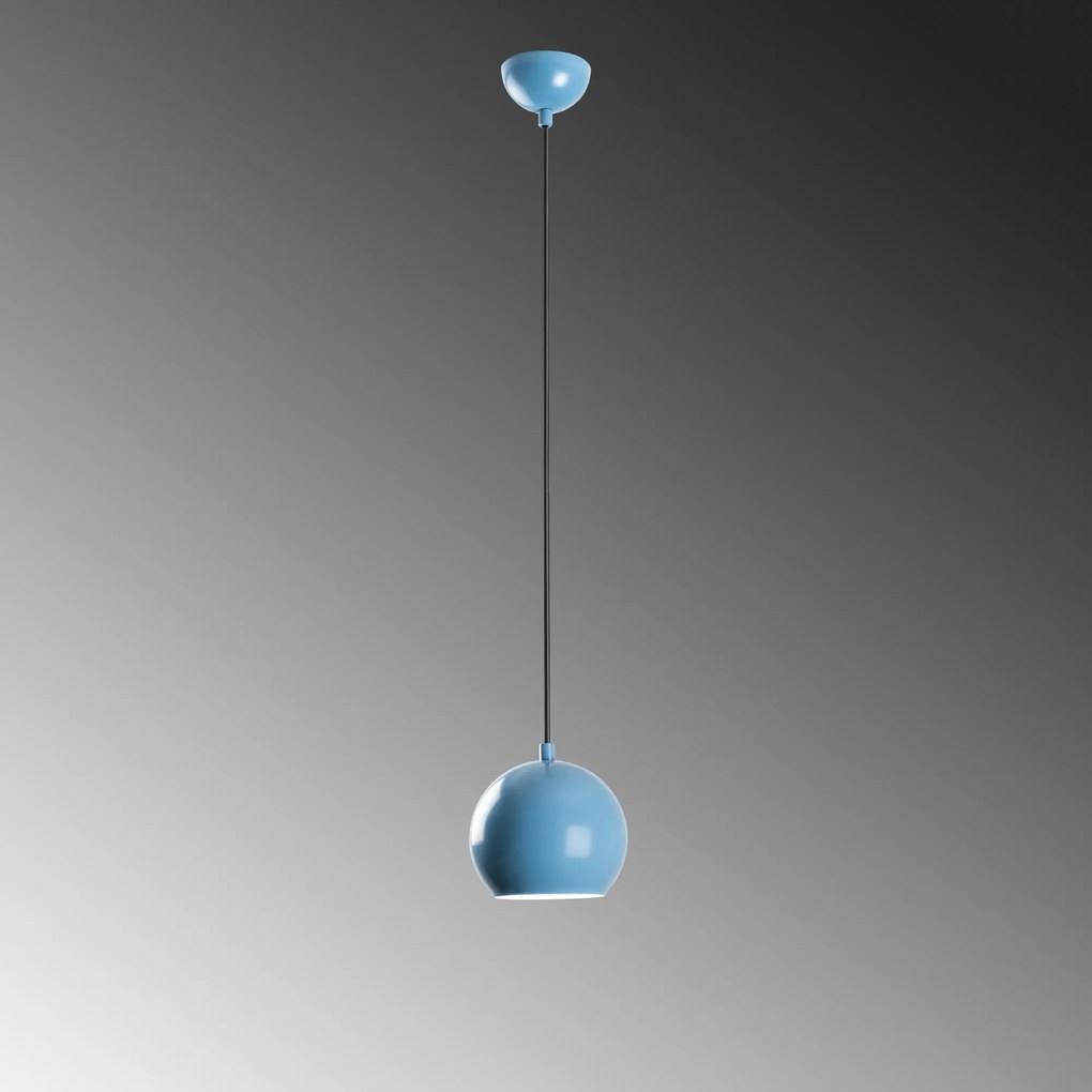 Chandelier Top – Azul Claro – Ø15 h:13 cm