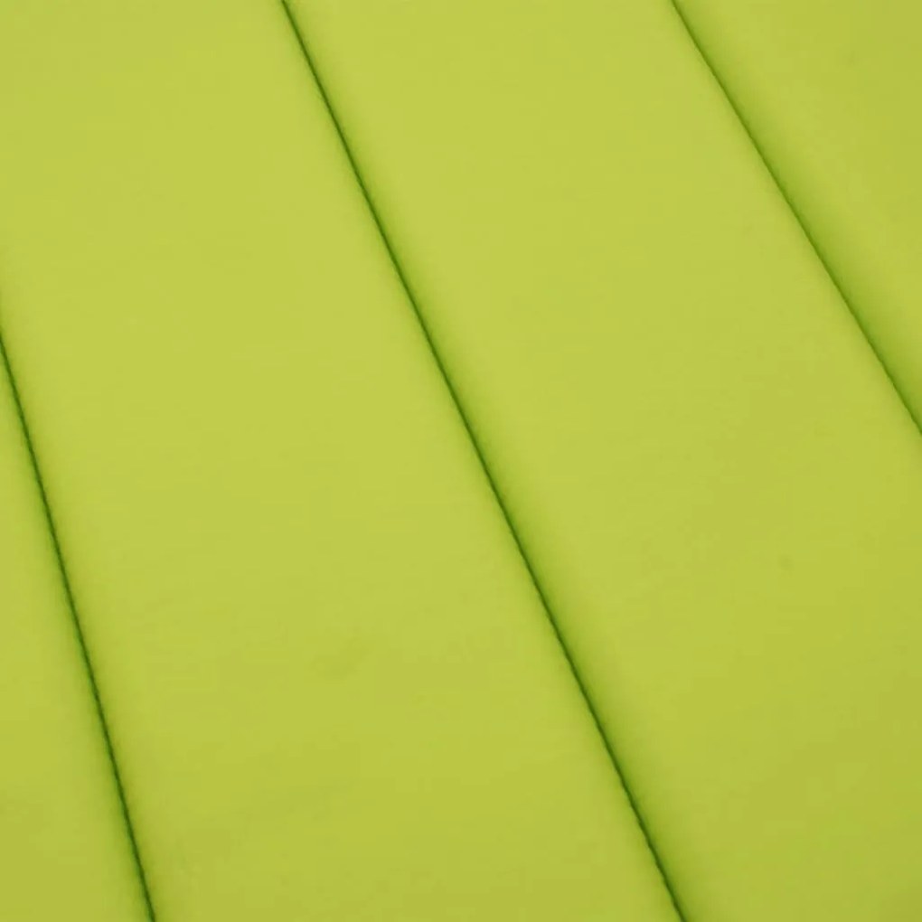 Almofadão p/ espreguiçadeira tecido oxford verde brilhante