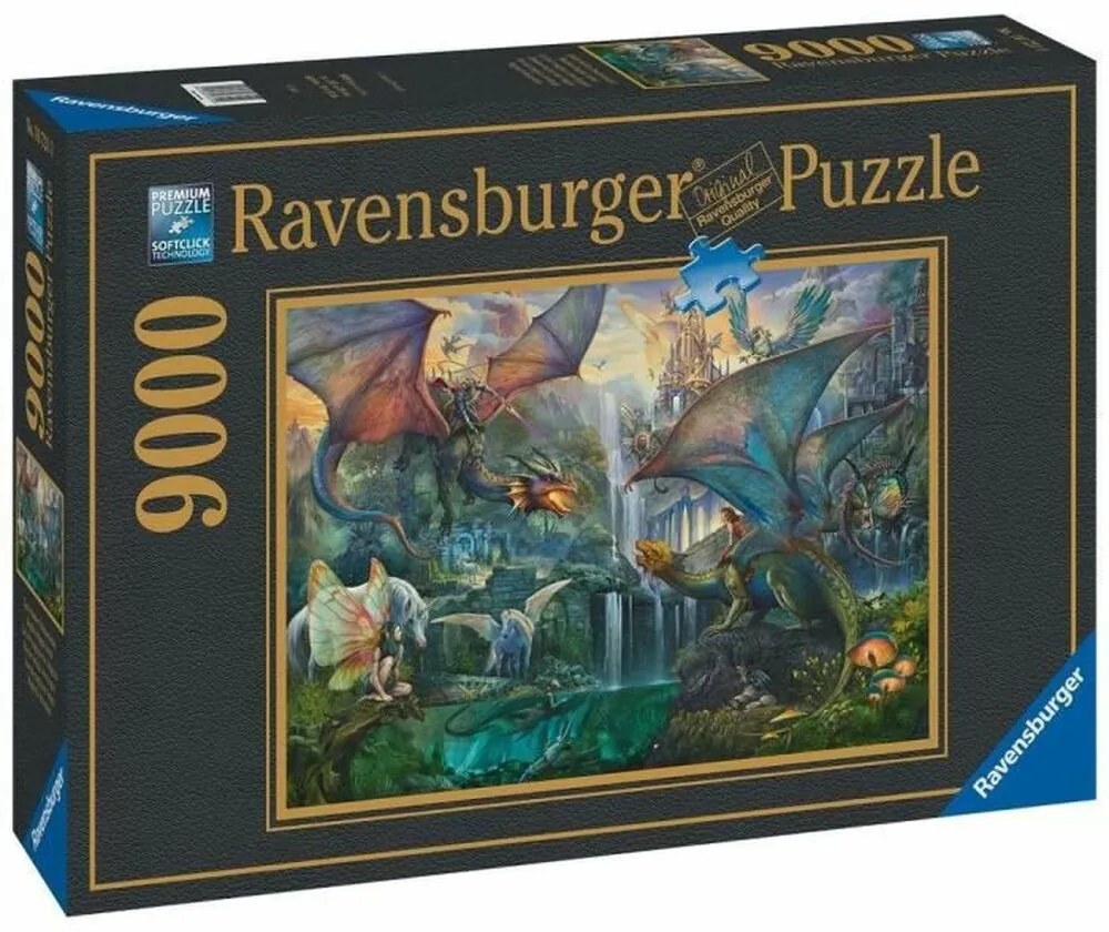 Puzzle Ravensburger The Magic Forest Of Dragons (9000 Peças)