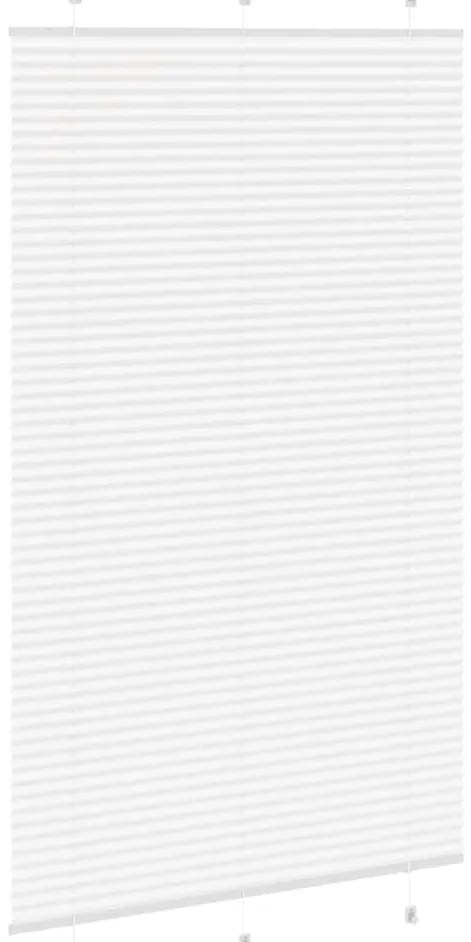 Branco Plissada Cega 120x200cm Largura Tecido 119,4cm Poliéster