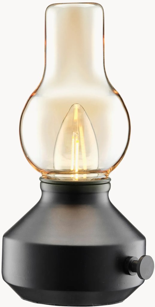 Candeeiro de mesa LED pequeno regulável para exterior Glimt