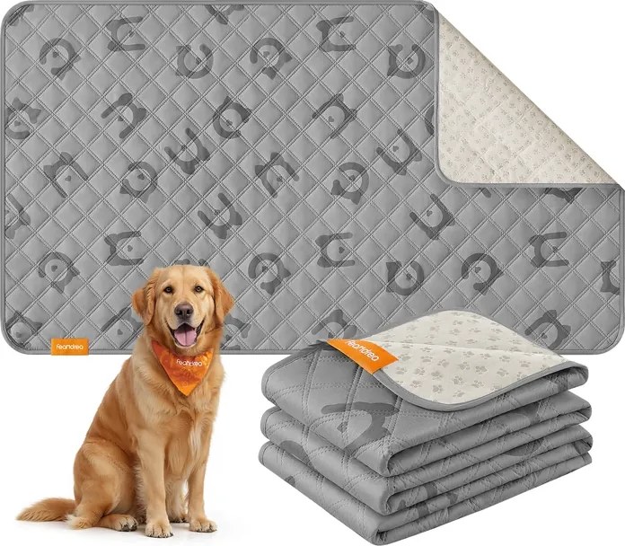 Manta impermeável para cães 135 x 76 cm cinzento