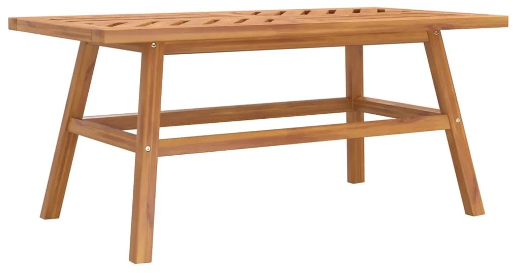 Conjunto lounge de jardim 2 pcs madeira de acácia maciça