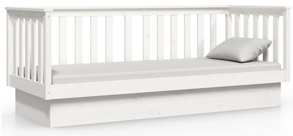 Espreguiçadeira sem colchão 75x190 cm branco