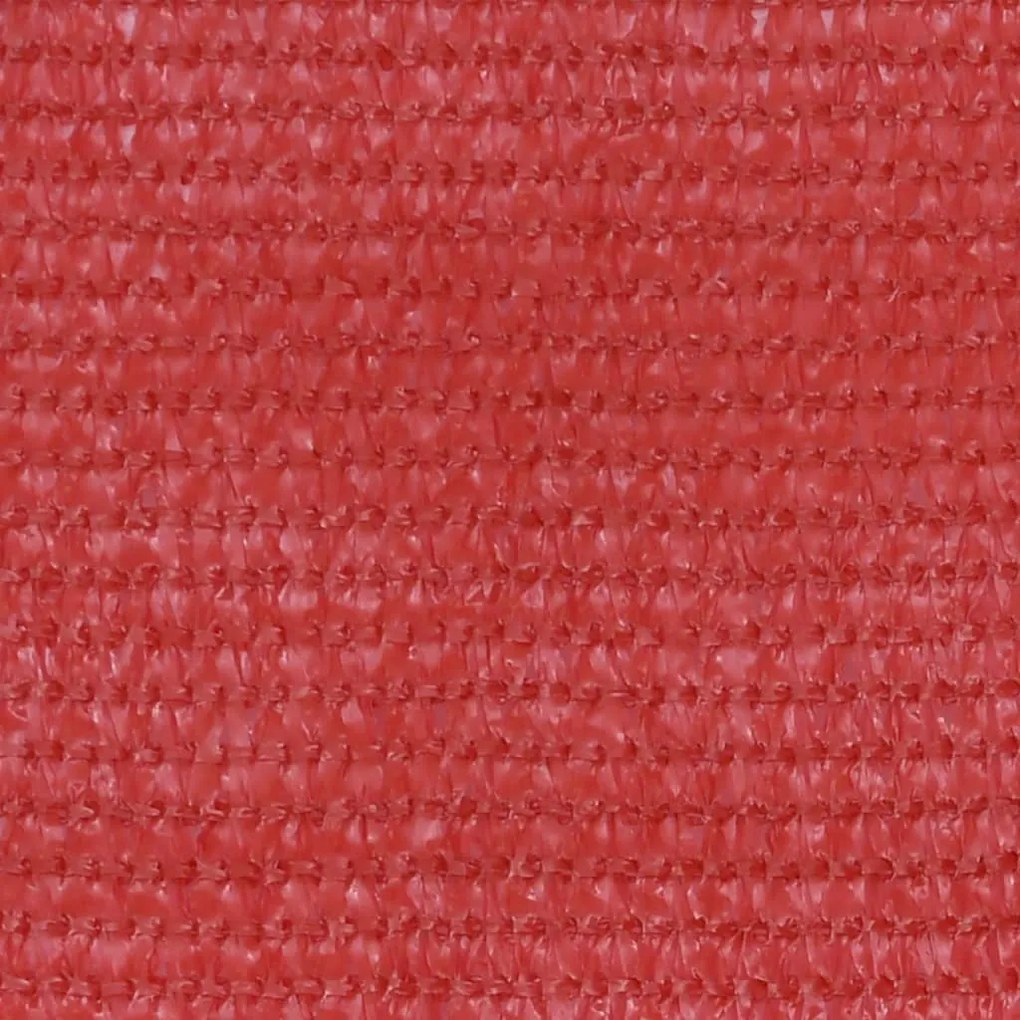 Tela de varanda 75x500 cm PEAD vermelho