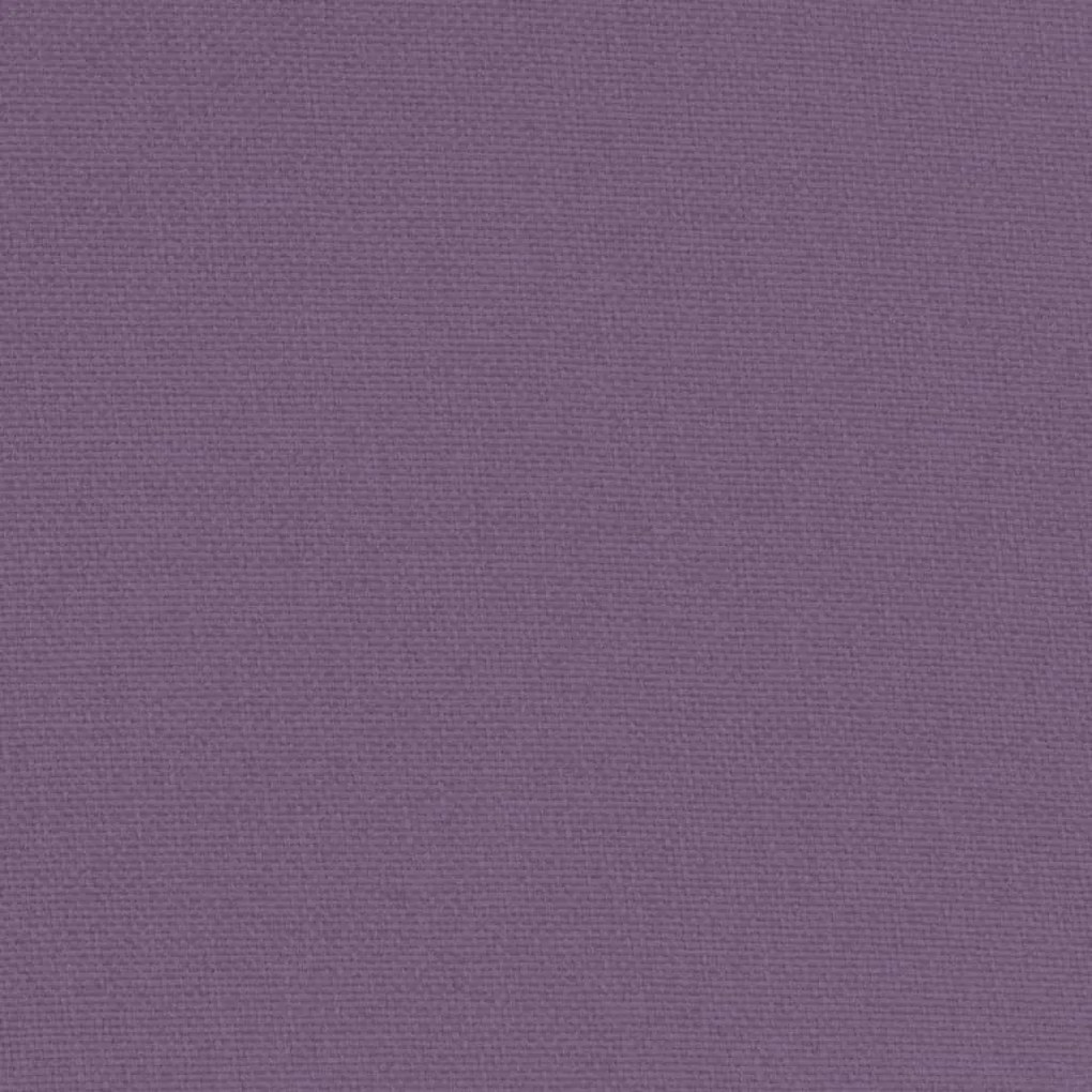 Poltrona Maiza com Apóio de Pés - Em Tecido - Cor Roxo - 70x56x68 cm -