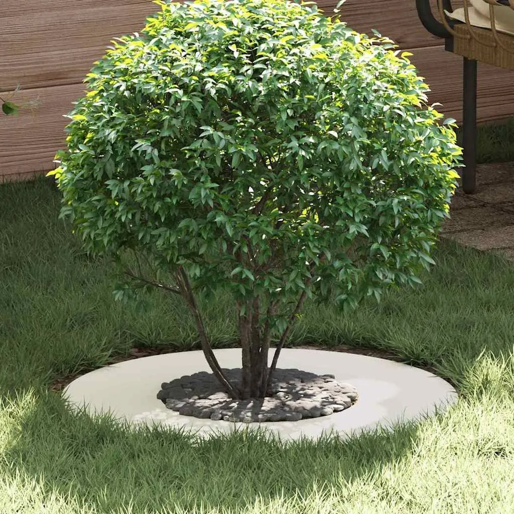 Vaso Cerâmico Branco Cerâmica Grande Redondo Moderno