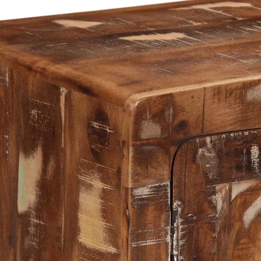 Móvel de TV 105x46x32 cm madeira recuperada maciça