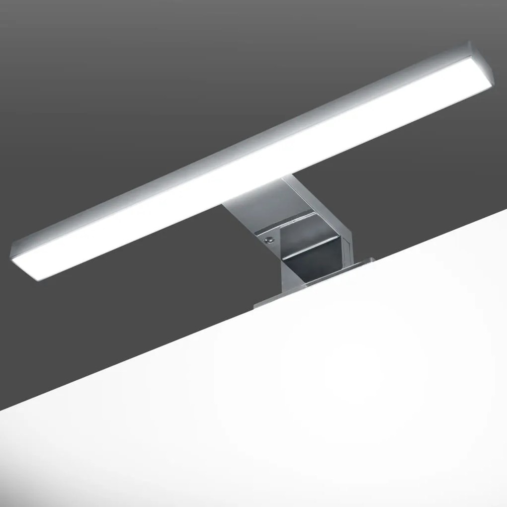 vidaXL Candeeiro para espelho 5 W branco frio