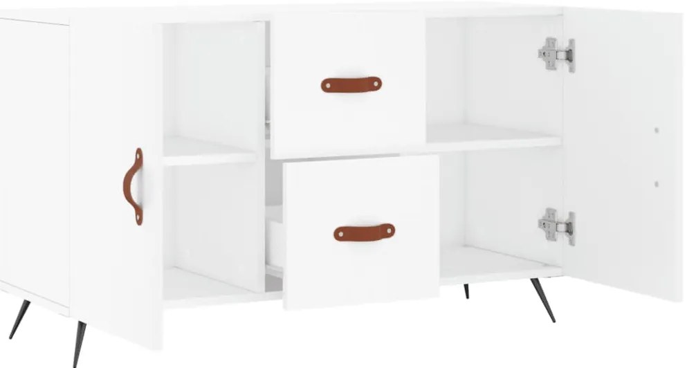 Aparador 100x36x60 cm derivados de madeira branco