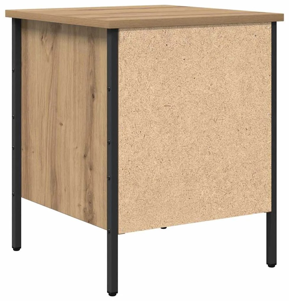 Gabinete de Cabeceira Carvalho Artesanal 40x42x50 cm Madeira Engenheir