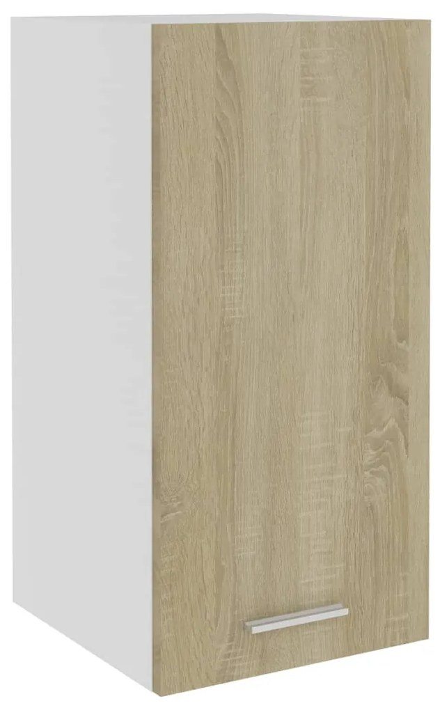 801247 vidaXL Armário de parede 29,5x31x60 cm contraplacado cor carvalho