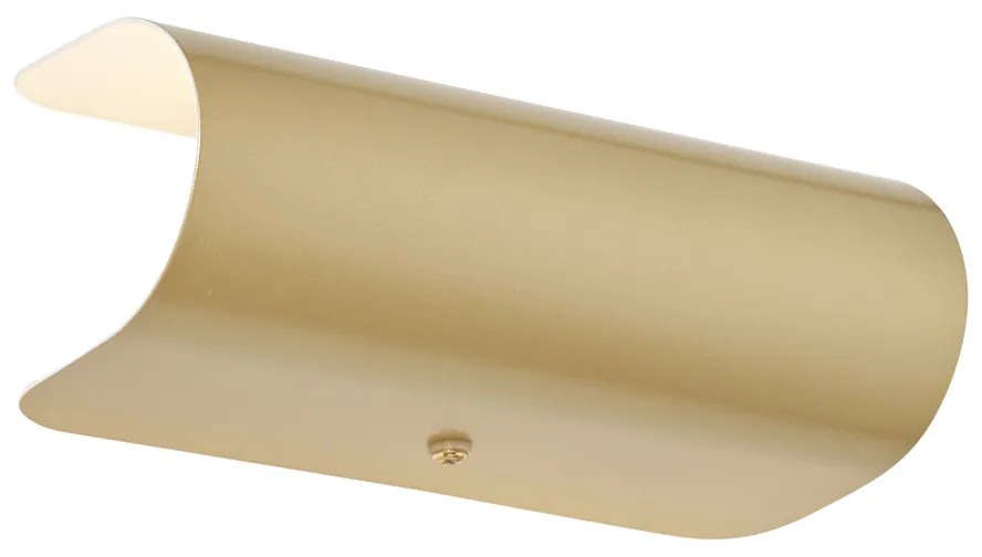 Candeeiro de parede moderno dourado 2-luzes - Gotthard Moderno