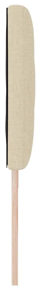 Cabeceira Design Blocos de Diamante Creme 180 cm em tecido