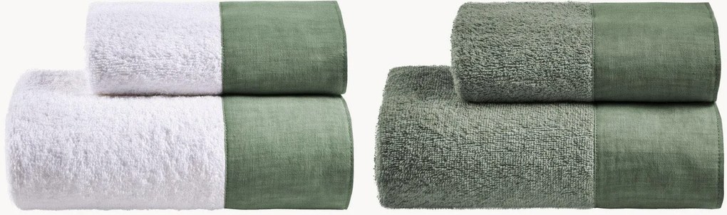 Toalhas felpudas Azul, conjunto de 4
