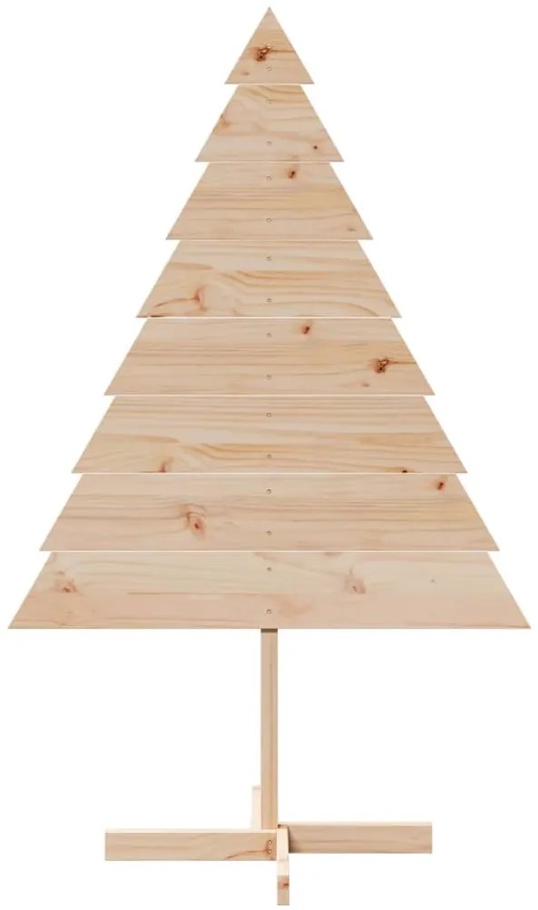 Árvore de Natal em madeira decorativa 150 cm madeira maciça