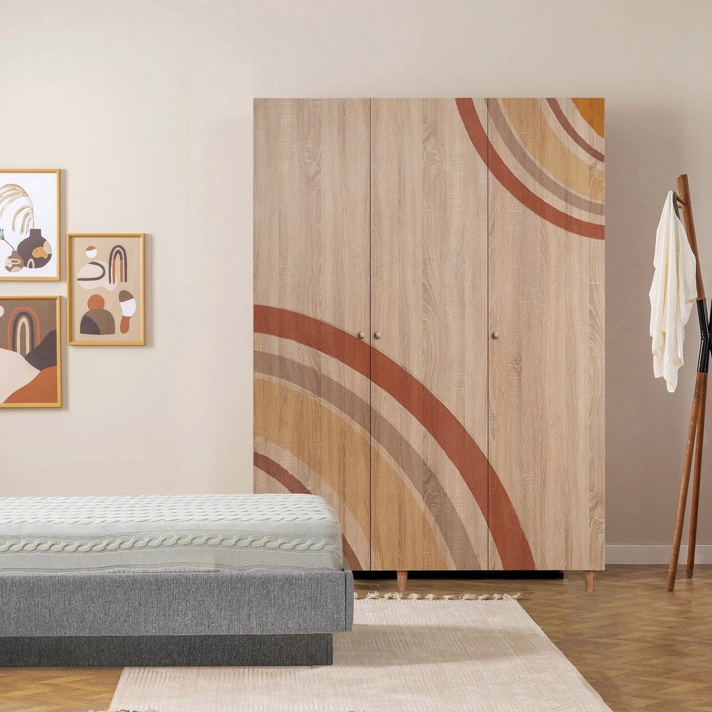 Guarda-roupa Lena – Sonomo – 135x192x52 cm