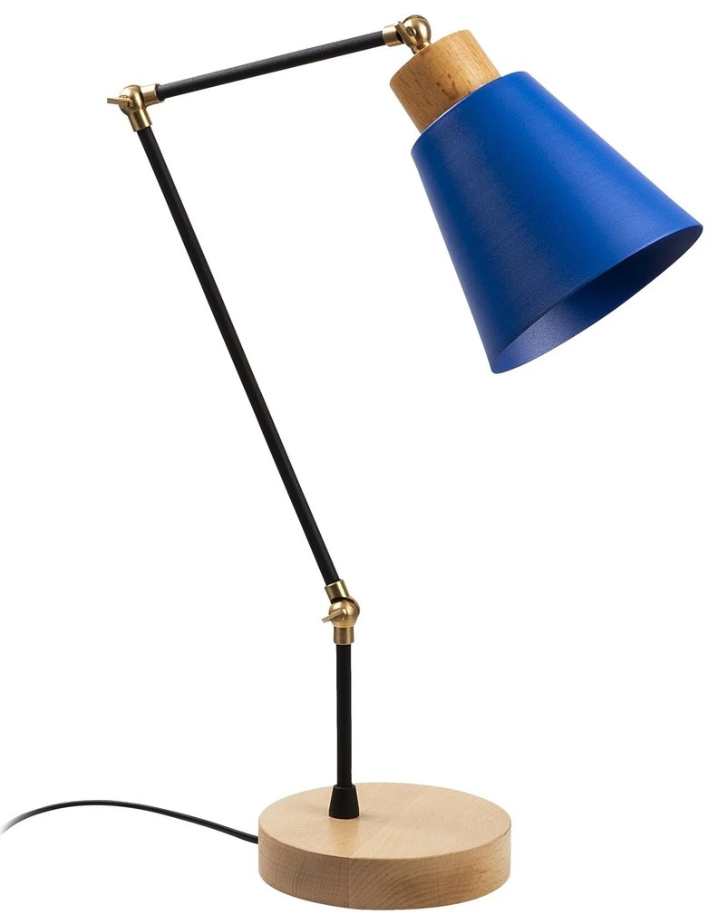 Candeeiro de Mesa Manavgat – Azul – 52 cm