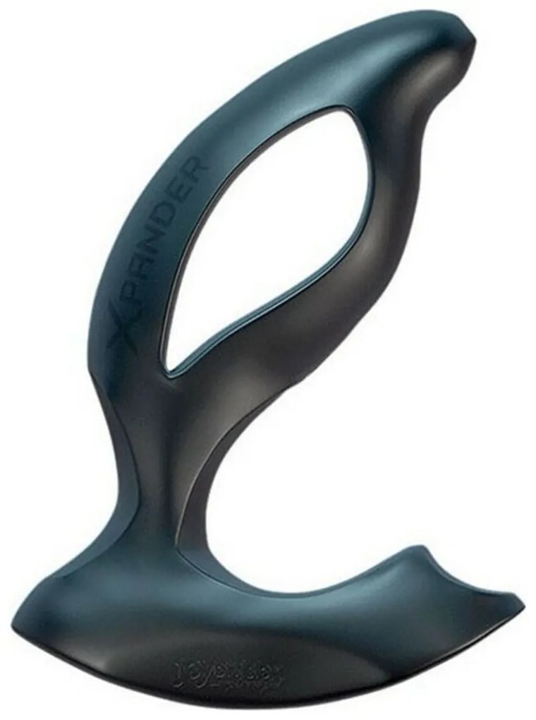 Massajador de Próstata Xpander X2 Silicone Noir Joydivision 5152800000 (10,5 cm) Preto