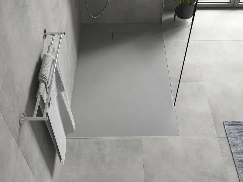 Mexen Hugo base de duche retangular SMC 140 x 80 cm, cinza - 42618014