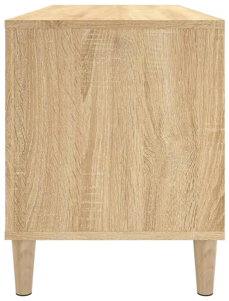 Armário p/ discos 100x38x48cm derivados madeira carvalho sonoma