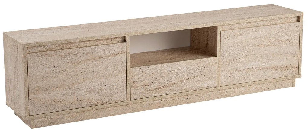 Móvel TV Vanguard – Travertine – 160x42x29,5 cm
