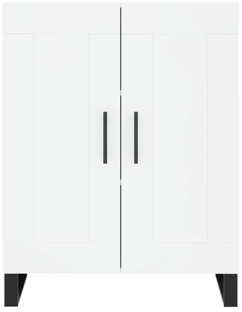 Armário alto 69,5x34x180 cm derivados de madeira branco