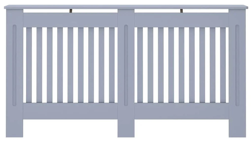 Cobertura de radiador 152x19x81,5 cm MDF antracite