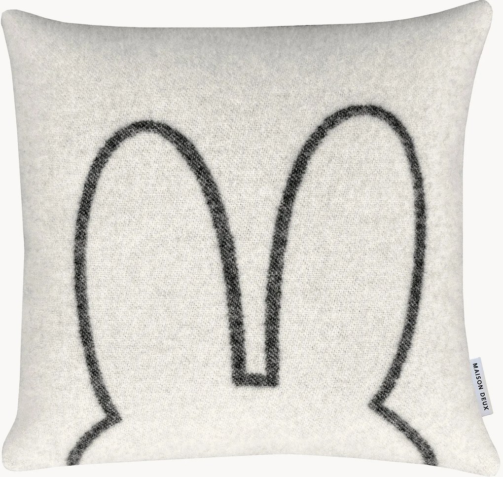 Capa de almofada em lã Miffy