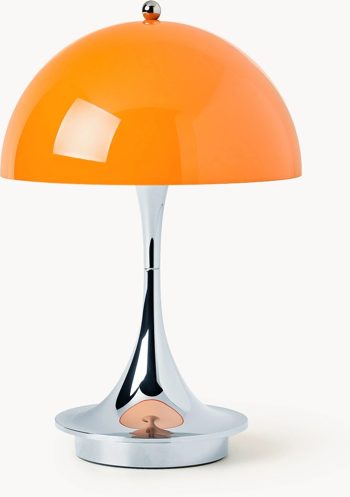 Candeeiro de mesa LED pequeno portátil Panthella 160, Design Verner Panton