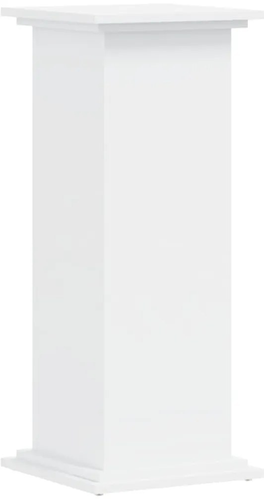 Suporte para plantas 33x33x80 cm derivados de madeira branco