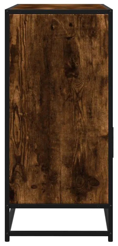 Aparador 100x35x76 cm madeira processada carvalho fumado