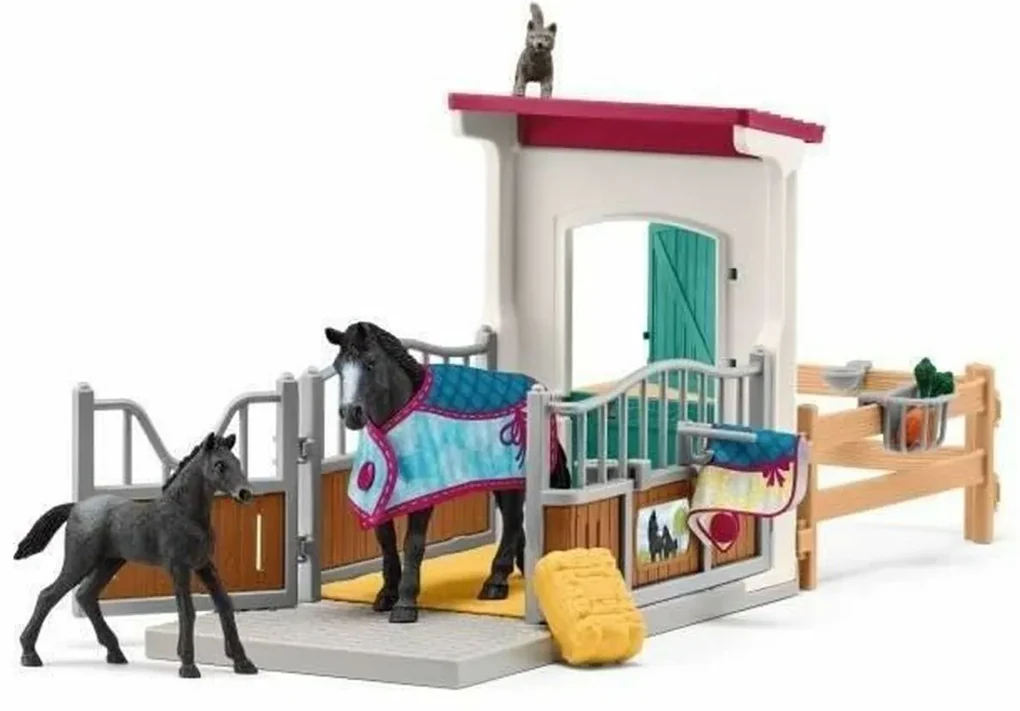 HOMCOM Cavalo de Brinquedo para Crianças acima de 3 Anos com Sons Realistas  85x28x60 cm Marrom