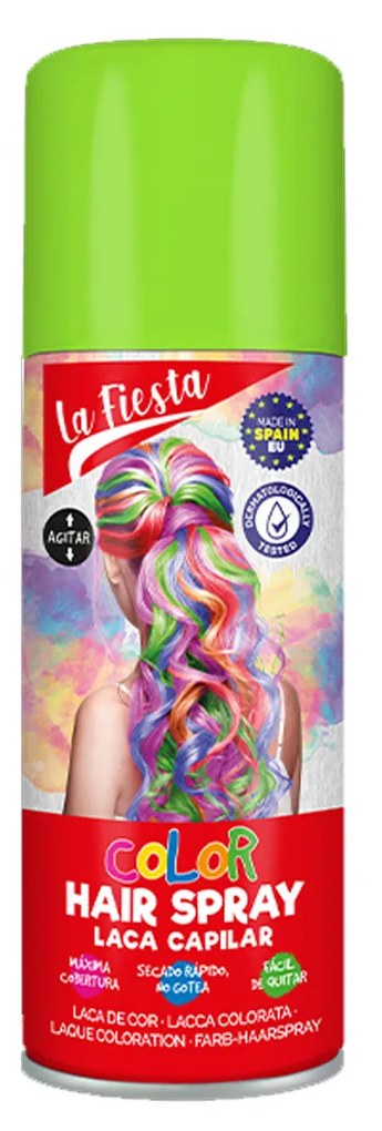 Laca Cabelo La Fiesta Verde Claro 125ml