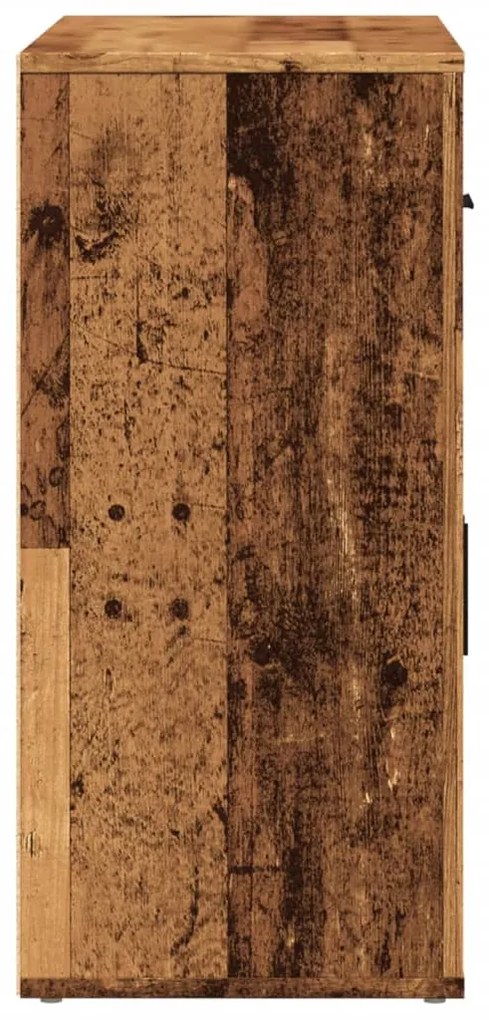 Aparador 80x33x70 cm derivados de madeira madeira velha