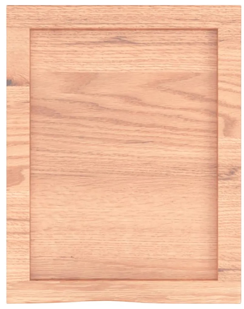 Prateleira de parede 40x50x(2-6) cm carvalho tratado castanho